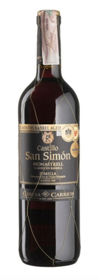 Вино Castillo San Simon Різерва сух/чер 0,75л Іс 12,5%